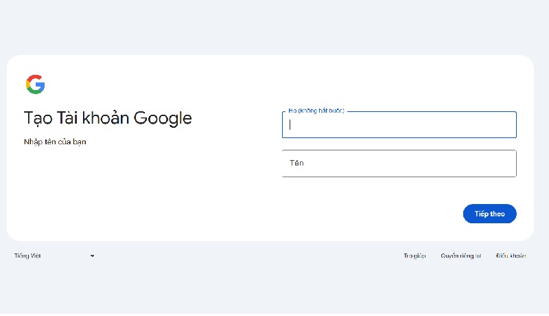 Đăng kí, tạo nhiều Gmail từ tài khoản có sẵn