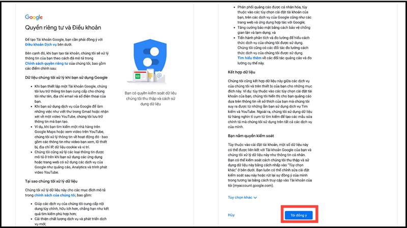 Đăng kí, tạo nhiều Gmail bằng 1 số điện thoại