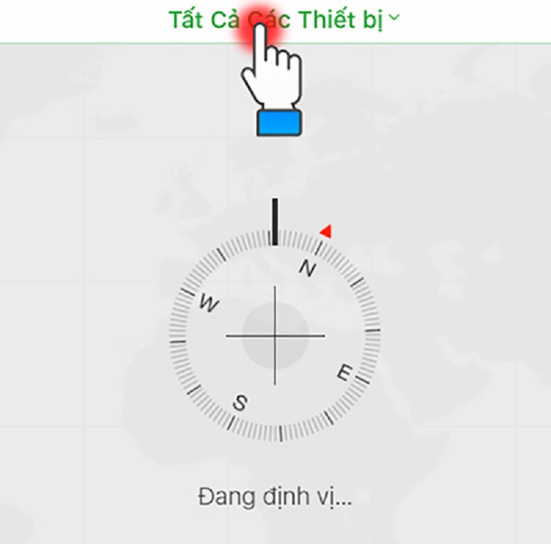 Nhấn “Tất cả thiết bị” để xem danh sách iPhone và thiết bị liên kết với tài khoản iCloud.
