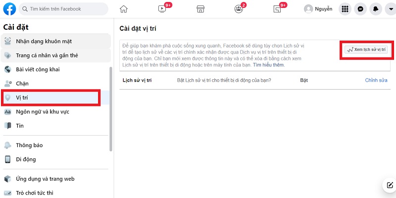 Hướng dẫn cách tìm điện thoại bị mất qua Facebook trên máy tính