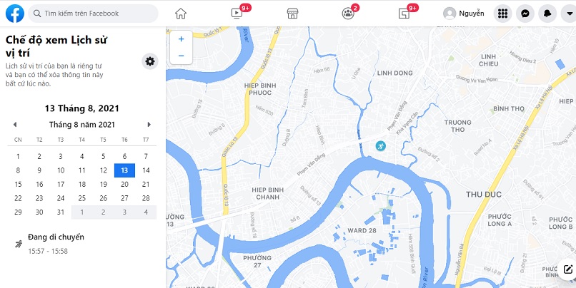 Hướng dẫn cách tìm điện thoại bị mất qua Facebook trên máy tính