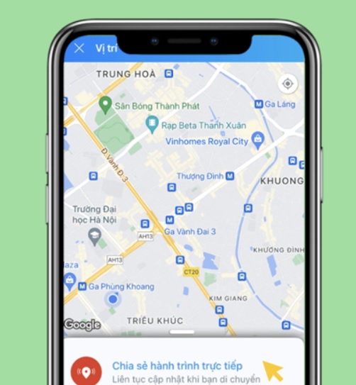 Cách định vị điện thoại qua Zalo qua tính năng