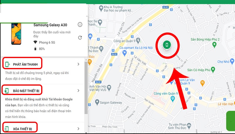 Cách tìm điện thoại mất nhanh chóng đơn giản