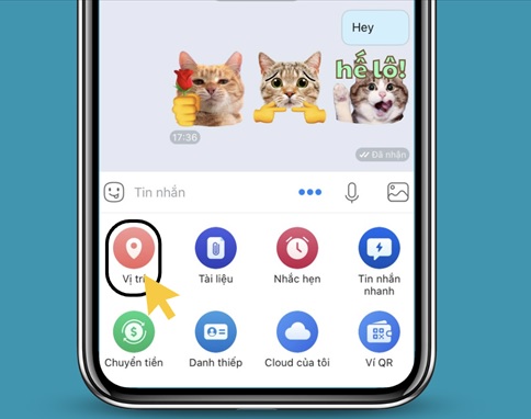 Cách định vị điện thoại qua Zalo qua tính năng