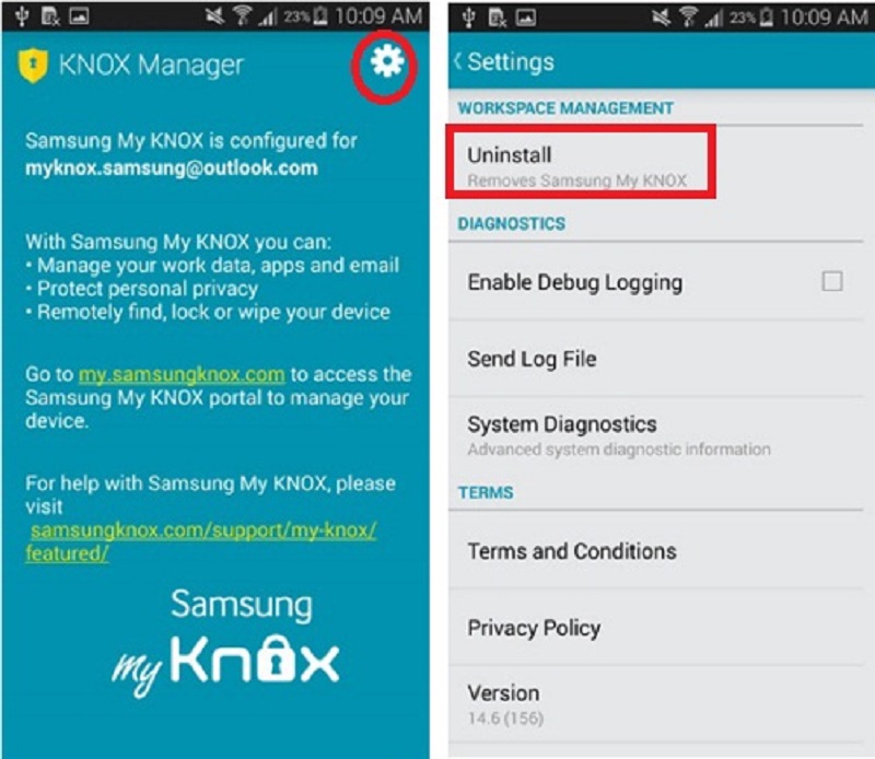 Cách sử dụng Knox của Samsung