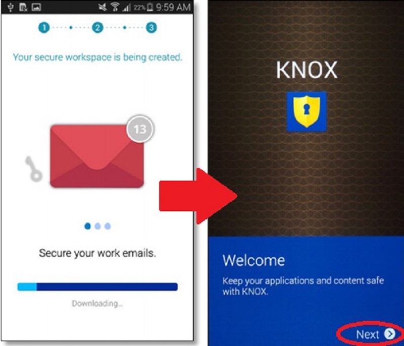 Cách sử dụng Knox của Samsung