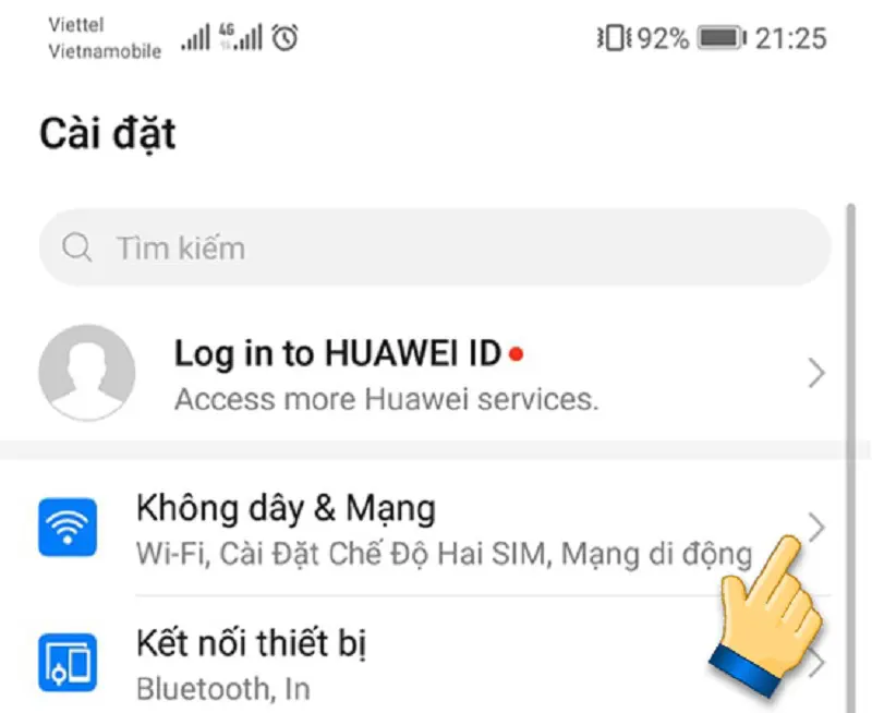 Cách bật chế độ 2 Sim trên máy Android