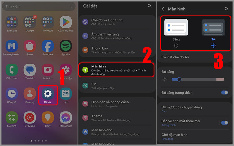Cách cài đặt tin nhắn SMS cho Samsung