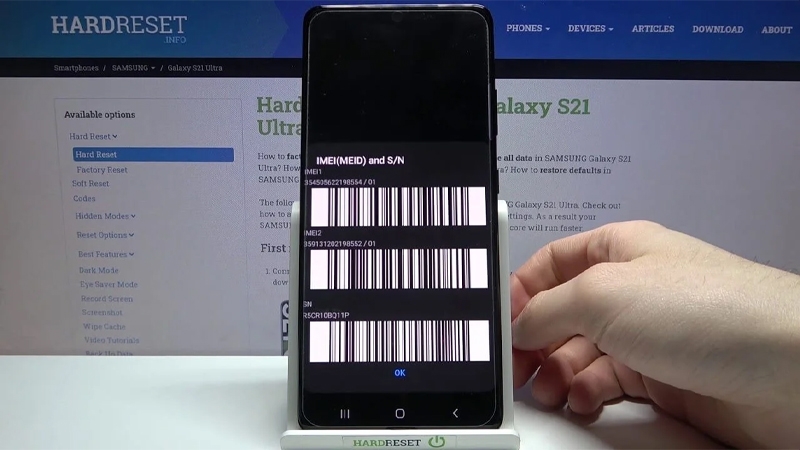 Hướng dẫn check IMEI Samsung xách tay đơn giản