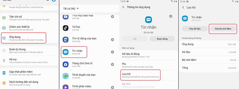 Cách khắc phục lỗi không gửi được tin nhắn SMS trên Samsung