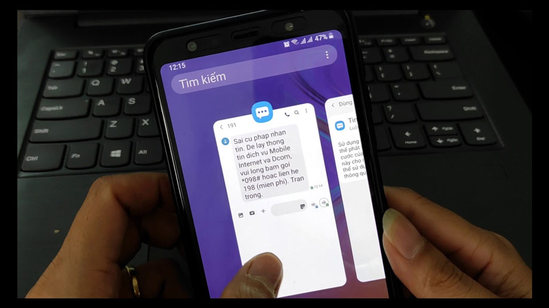 Tại sao không gửi được tin nhắn SMS trên Samsung?