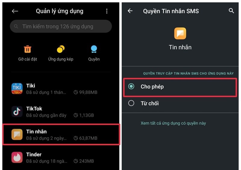 Cách khắc phục lỗi không nhận được tin nhắn SMS trên Android