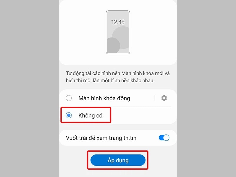 Cách tắt quảng cáo trên màn hình khóa Samsung