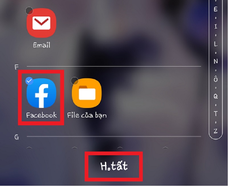 Cách ẩn ứng dụng trên Samsung đơn giản