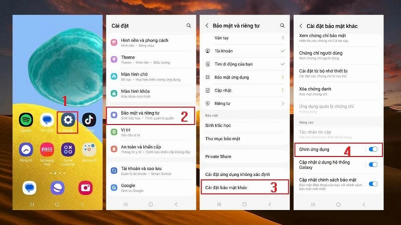 Hướng dẫn cách khóa ứng dụng trên Samsung