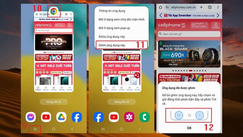 Hướng dẫn cách khóa ứng dụng trên Samsung