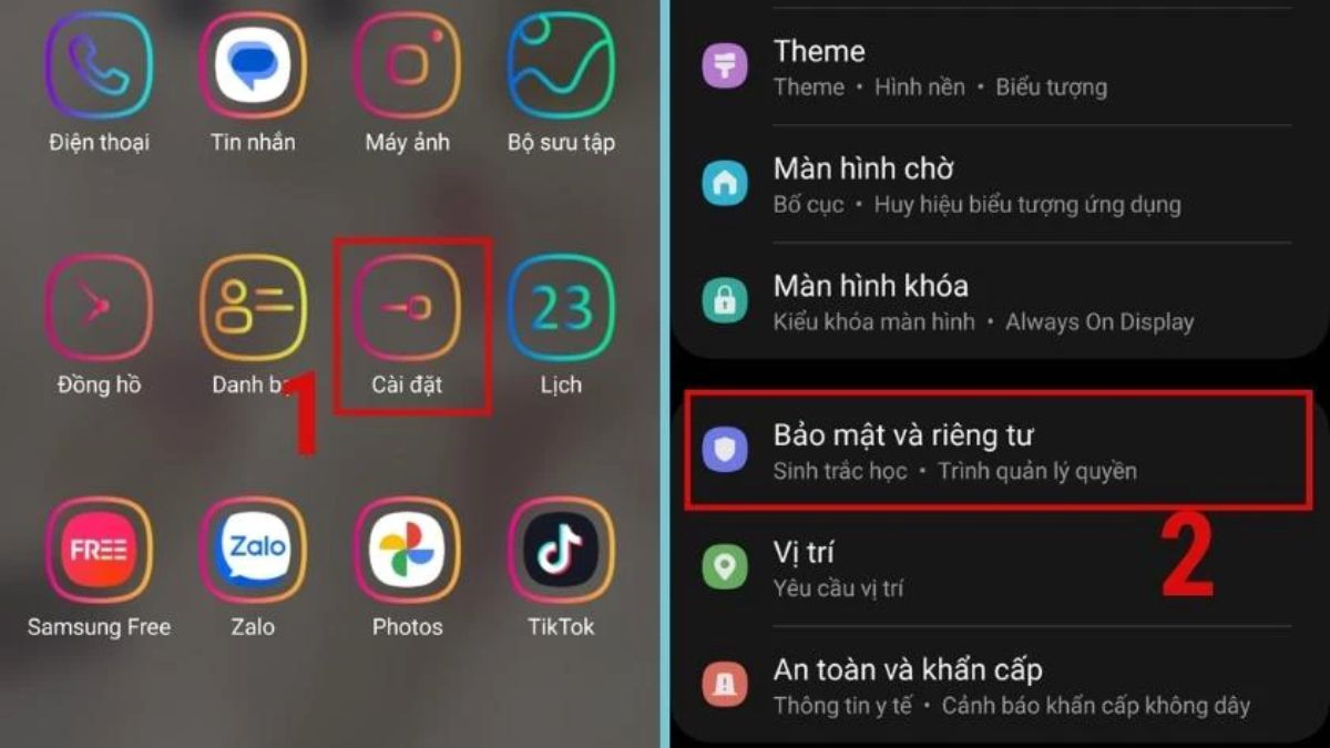 Hướng dẫn cách khóa ứng dụng trên Samsung