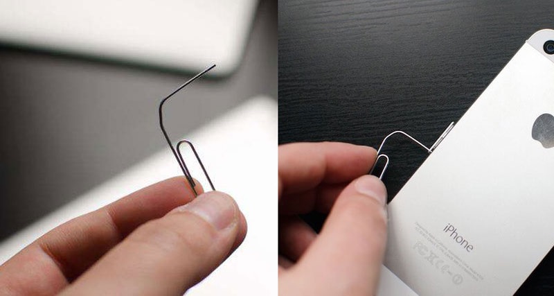 Cách tháo SIM khi bị kẹt không cần cây chọc SIM