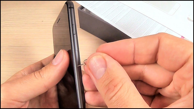 Chọc sim không ra