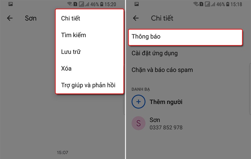 Cách đặt âm báo tin nhắn cho từng số điện thoại Samsung