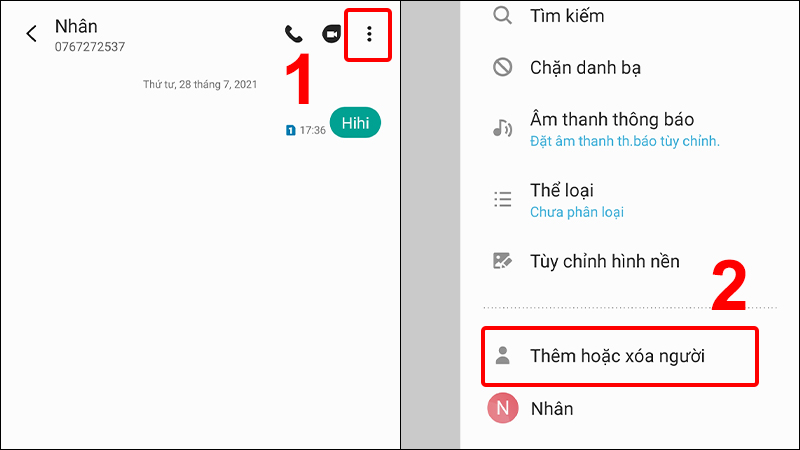 Cách tạo cuộc trò chuyện tin nhắn nhóm