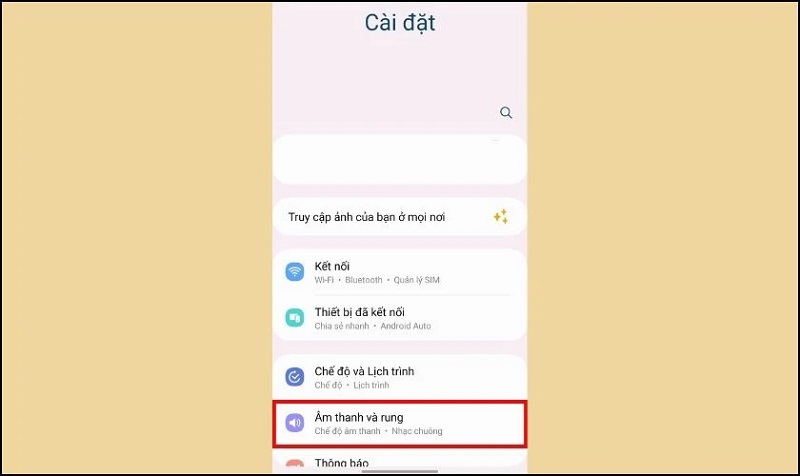 Cách khắc phục điện thoại SamSung bị mất âm thanh Media