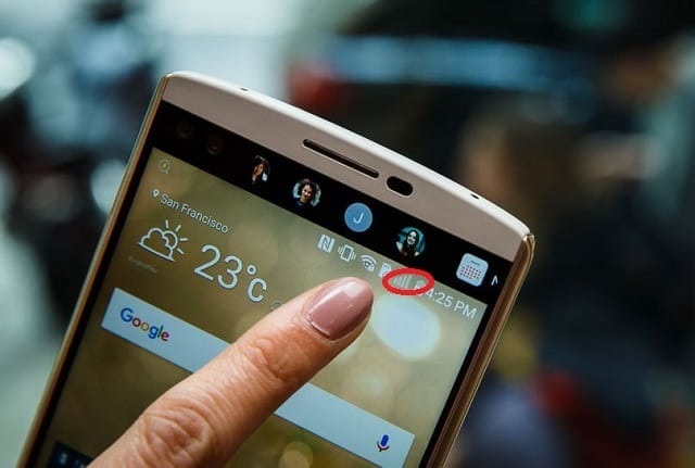 Nguyên nhân điện thoại Samsung bị mất sóng​