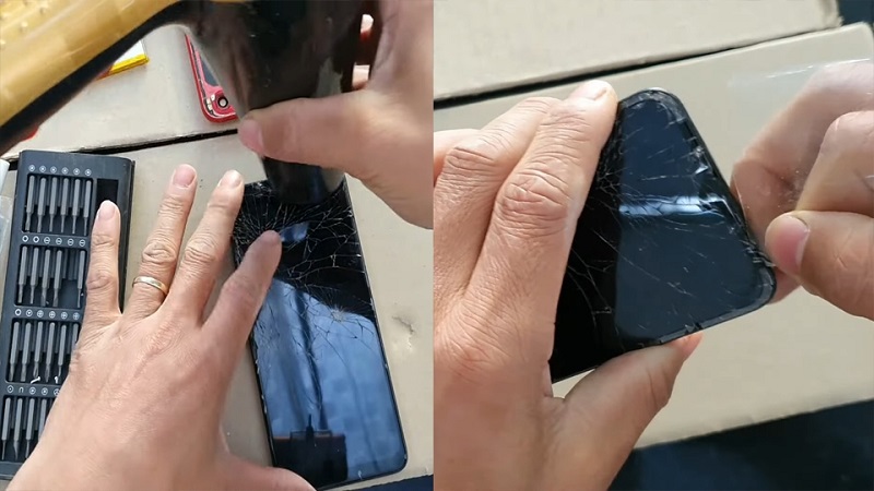 Cách khắc phục điện thoại Samsung bị rơi không lên màn hình