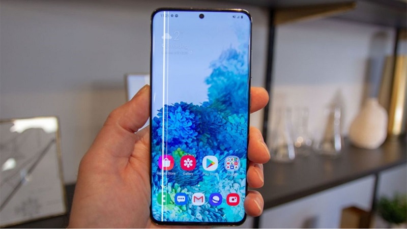 Nguyên nhân điện thoại Samsung bị sọc màn hình