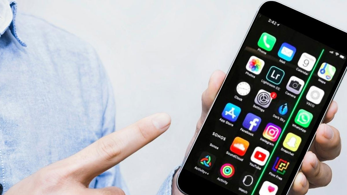 Cách sửa lỗi màn hình điện thoại bị sọc ngang nhấp nháy