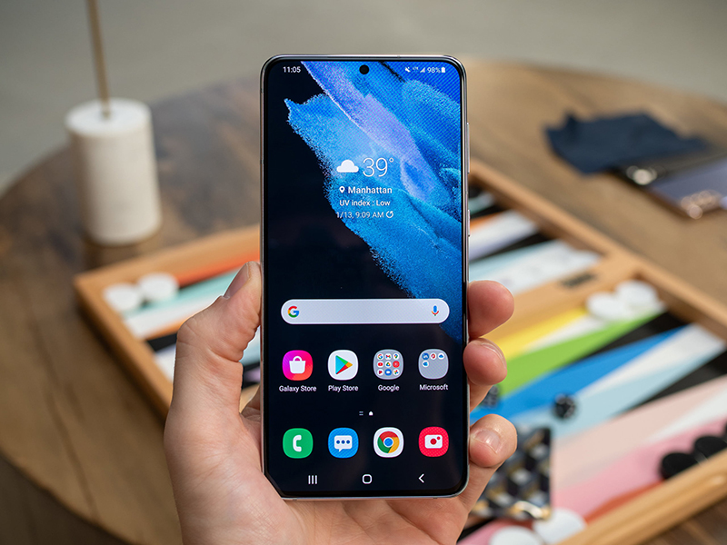 Màn hình điện thoại Samsung bị mờ