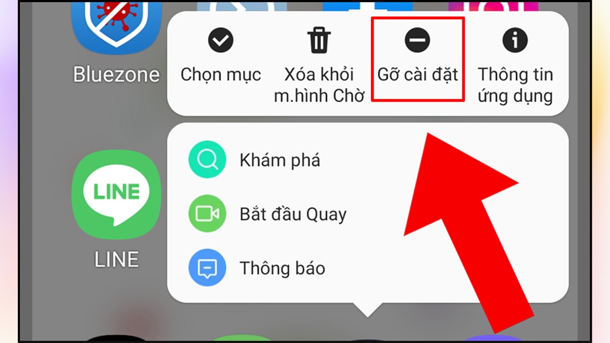 Xóa ứng dụng tải xuống chứa nhiều quảng cáo