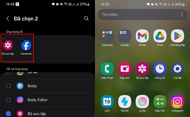 Cách tìm ứng dụng bị ẩn trên Samsung Android