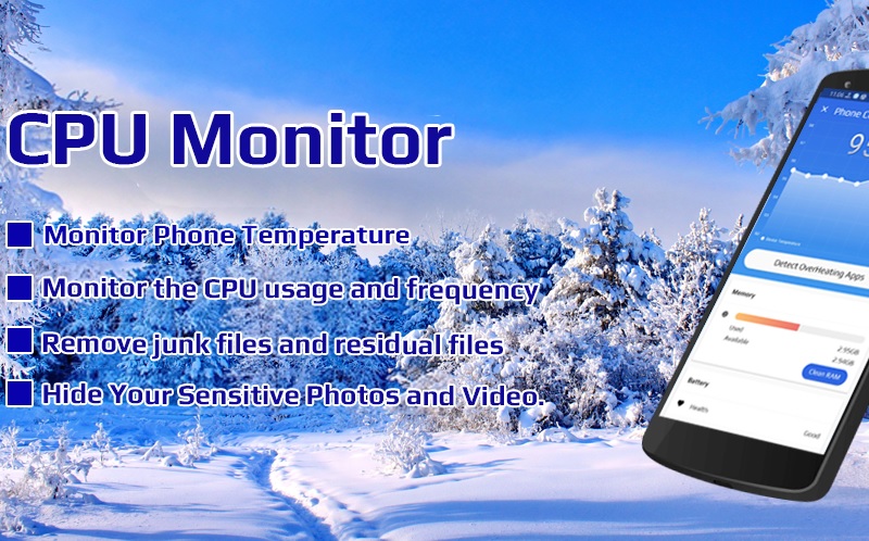 Ứng dụng làm mát điện thoại Samsung, Android - CPU Monitor