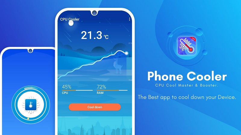 8 Ứng dụng làm mát điện thoại Samsung, Android tốt nhất hiện nay