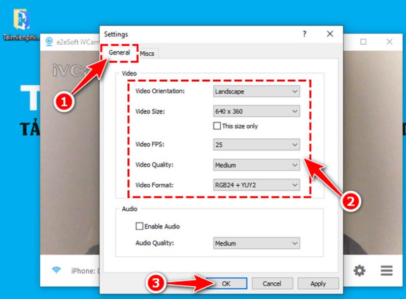 Cách kết nối Camera điện thoại với máy tính làm Webcam
