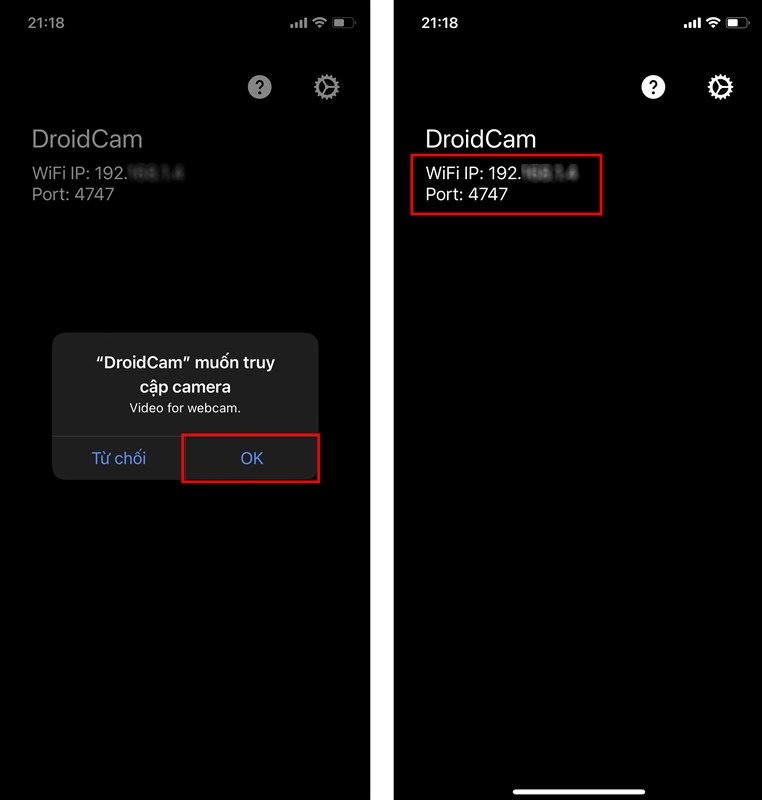 Sử dụng IP webcam kết nối Camera điện thoại với máy tính làm Webcam