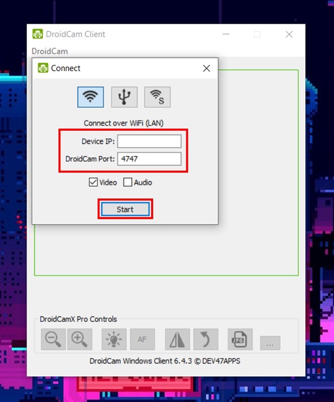 Sử dụng IP webcam kết nối Camera điện thoại với máy tính làm Webcam