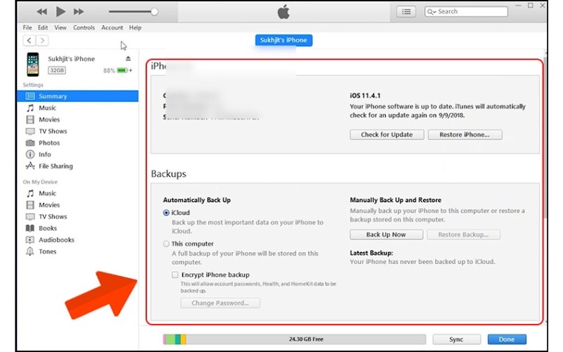 Cách kết nối điện thoại iPhone với máy tính Windows
