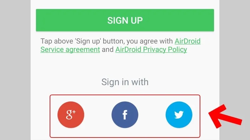 Kết nối điện thoại Samsung với máy tính bằng AirDroid