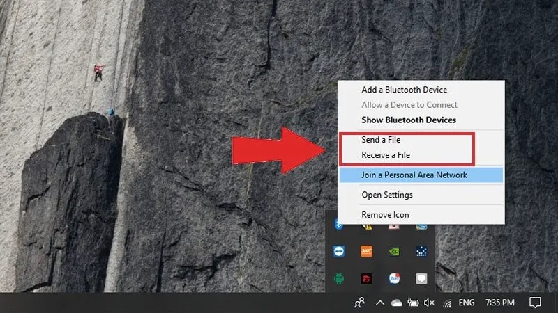 Kết nối điện thoại Samsung với máy tính qua Bluetooth
