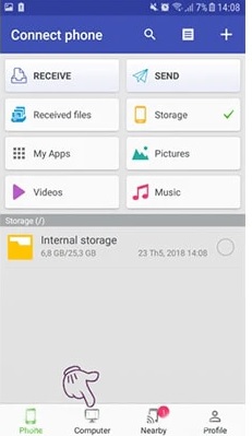 Kết nối điện thoại với máy tính qua wifi