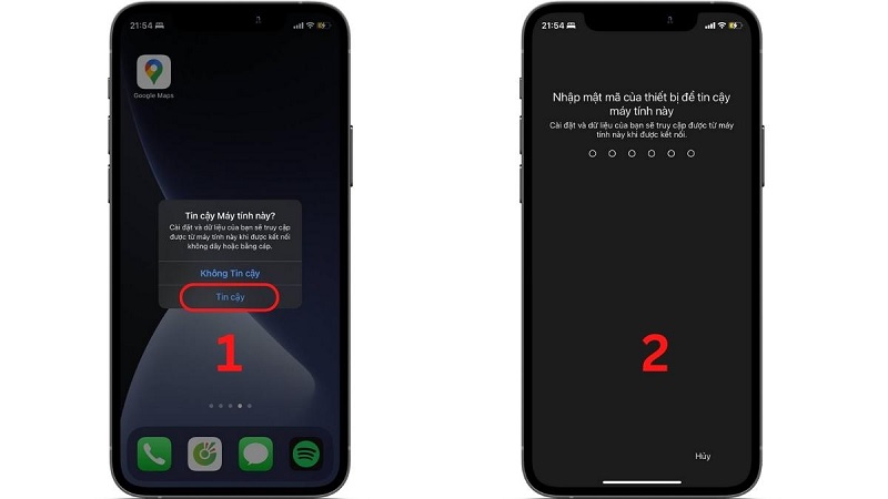 Cách kết nối điện thoại iPhone với máy tính