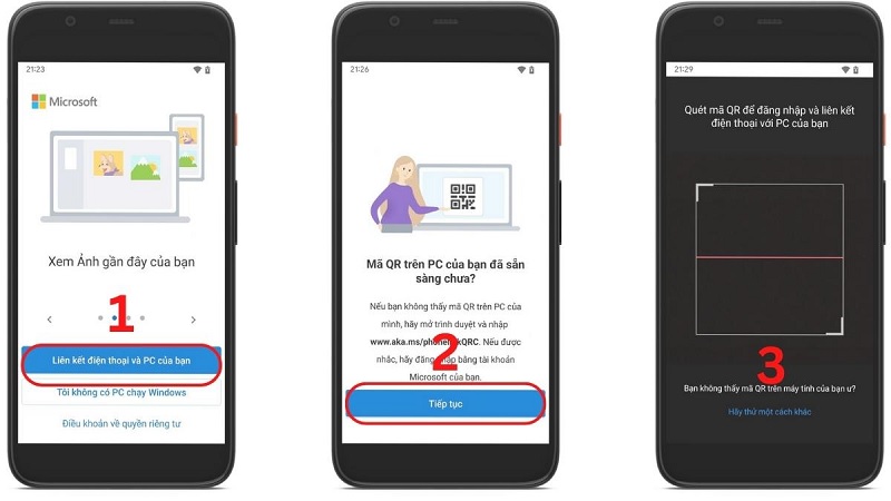 Kết nối điện thoại với máy tính qua ứng dụng Phone Link