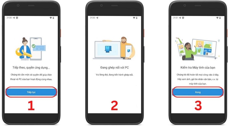 Kết nối điện thoại với máy tính qua ứng dụng Phone Link