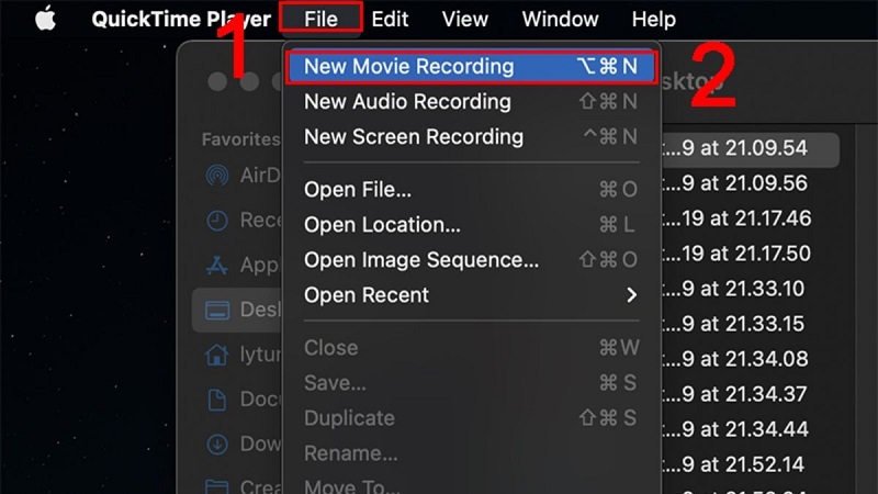 Cách phản chiếu màn hình iPhone lên Macbook