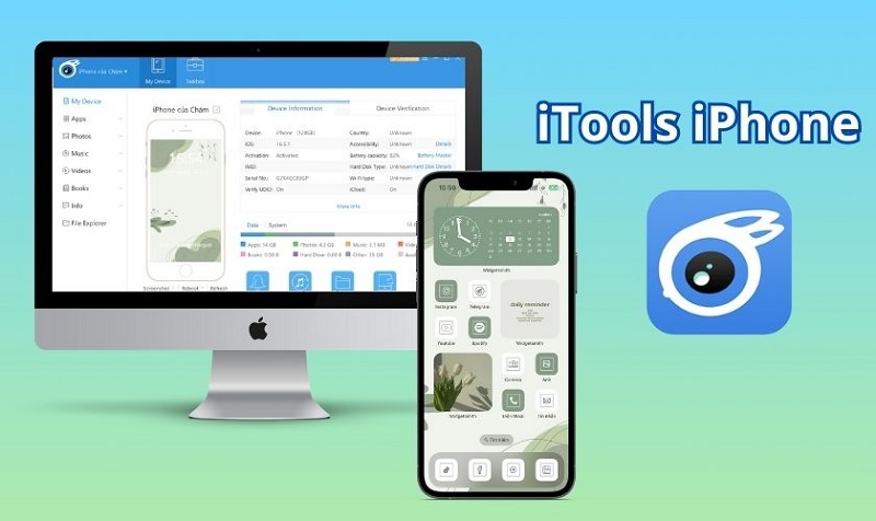 Phản chiếu màn hình iPhone lên máy tính window bằng cách sử dụng phần mềm iTools