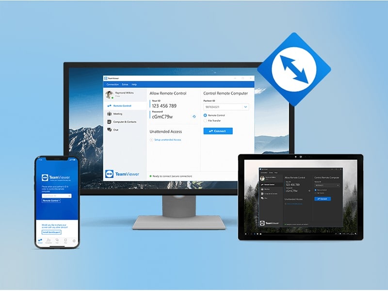 Kết nối màn hình điện thoại với máy tính bằng ứng dụng TeamViewer