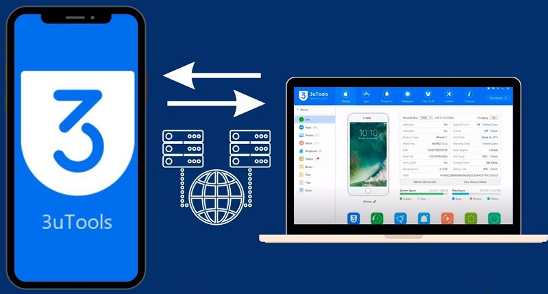 Phần mềm 3uTools kết nối iPhone với máy tính