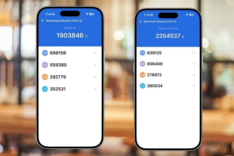 Điểm hiệu năng chip Apple A19 Pro với Apple A18 Pro